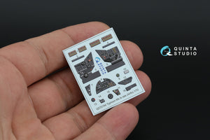 Quinta Studio QD72154 Typhoon Mk.1B Late 3D-Printed coloured Interior on decal paper (Airfix) 1/72 – imagen 4