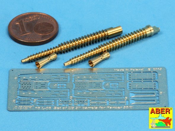 Aber 16L-06 Zestaw dwóch luf ZB 37 do czołgu Pz 38(t) / Set of two barrels ZB 37 for Panzer 38(t) 1/16 – Bild 3