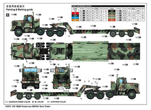 Trumpeter 01078 M920 Tractor tow with M870A1 semitrailer 1/35 – Bild 3