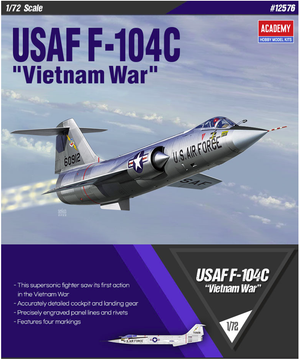 Academy 12576 USAF F-104C Vietnam War 1/72 – imagen 2