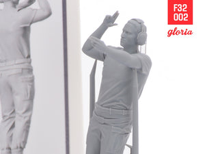 Gloria F32002 Ground Crew US Air Force vol.2 3D Printed Figures 1/32 – imagen 4