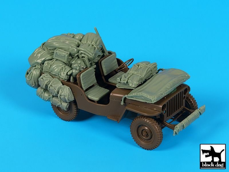 Black Dog T35221 US Jeep accessories set 1/35 – imagen 3