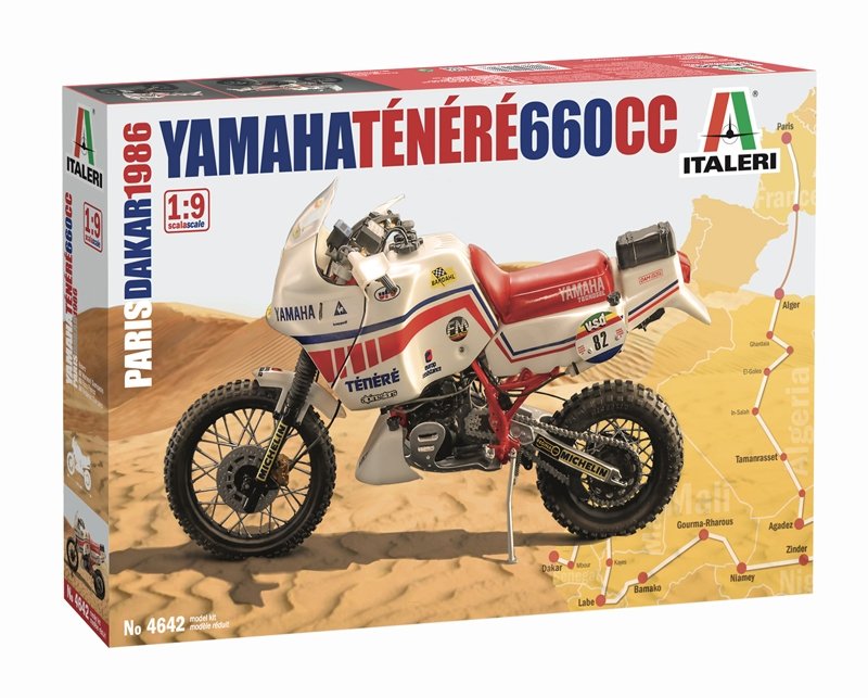 Italeri 4642 YAMAHA TENERE' 660 cc 1986 1/9