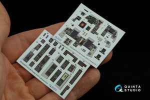 Quinta Studio QDS-48270 EA-6B Prowler (ICAP II) 3D-Printed &amp;amp; coloured Interior on decal paper (Kinetic) (Small version) 1/48 – imagen 3