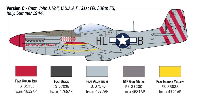 Italeri 1484 P-51D Mustang Aces 1/72 – zdjęcie 5