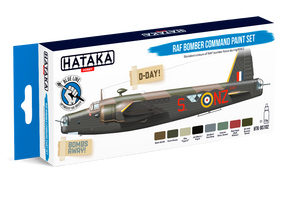 Hataka HTK-BS102 RAF Bomber Command paint set (8x17ml)
