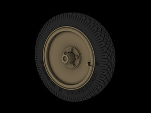 Panzer Art RE35-208 Road wheels for FlaK/Nebelwerfer trailers (commercial pattern A) 1/35 – Bild 2