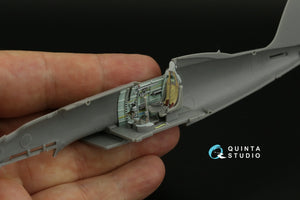 Quinta Studio QD48389 Macchi C.202 Folgore Early 3D-Printed &amp;amp; coloured Interior on decal paper (Hasegawa/Eduard) 1/48 – imagen 10
