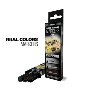 AK Interactive RCM105 CHIPPING – RC MARKERS SET RCM010 RCM011 RCM013 – zdjęcie 2