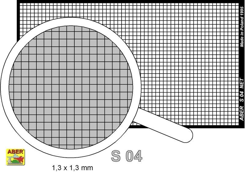 Aber S-04 Net 1,3 x 1,3 mm – imagen 2