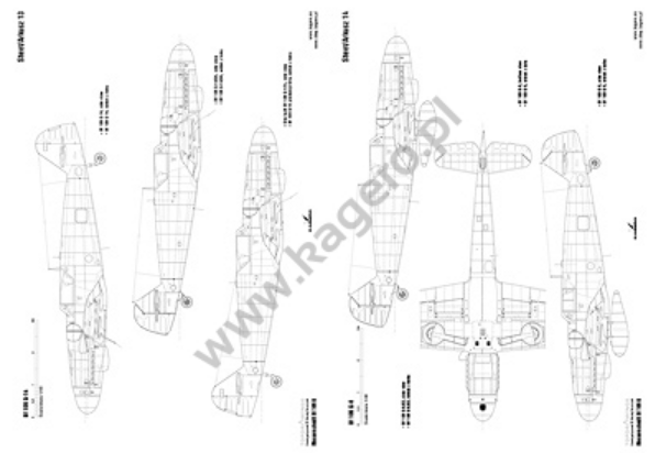 Kagero 7063 Messerschmitt Bf 109 G EN/PL – immagine 3