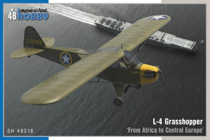 Special Hobby 48218 L-4 Grasshopper &amp;#39;From Africa to Central Europe&amp;#39; 1/48