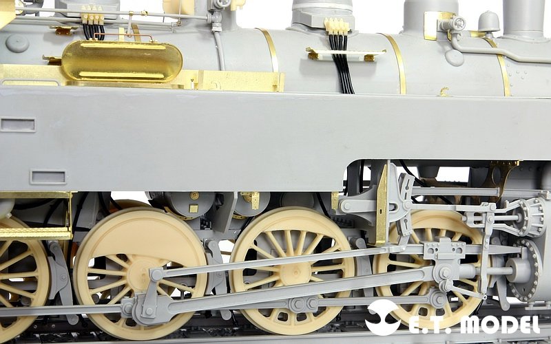 E.T. Model E35-048 Steam Locomotive BR86 DRG Wheels (For TRUMPETER 00217) 1/35 – Bild 2