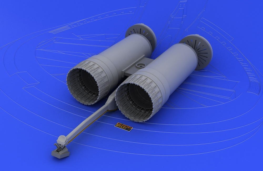 Eduard 632008 F-4 exhaust nozzles USAF early 1/32 (Tamiya) – Bild 3