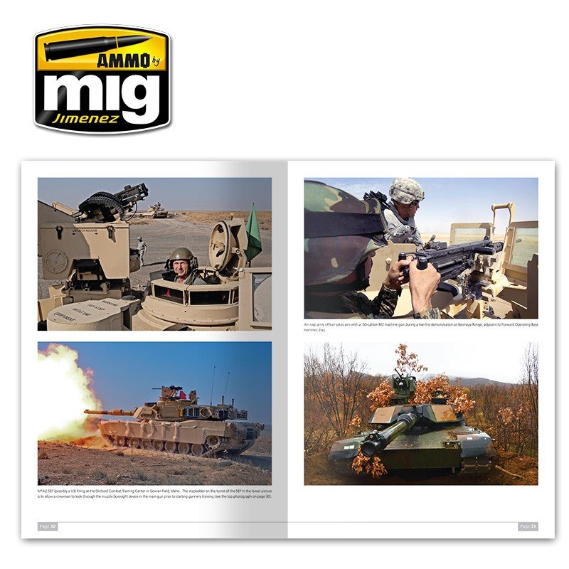AMMO of Mig Jimenez 5950 M1A2SEP ABRAMS MAIN BATTLE TANK IN DETAIL (English) – imagen 5