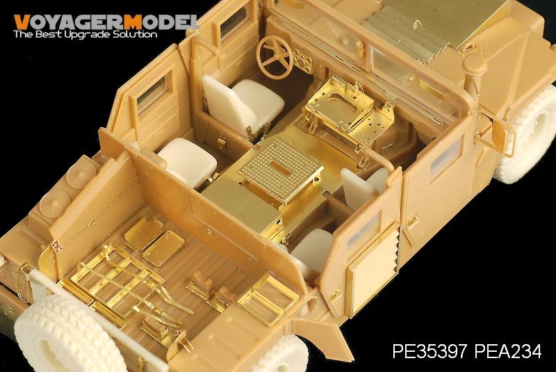Voyager Model PE35397 Modern USMC HUMVEE M1114 w/CIP/smoke discharge for Bronco 35080 1/35 – imagen 17