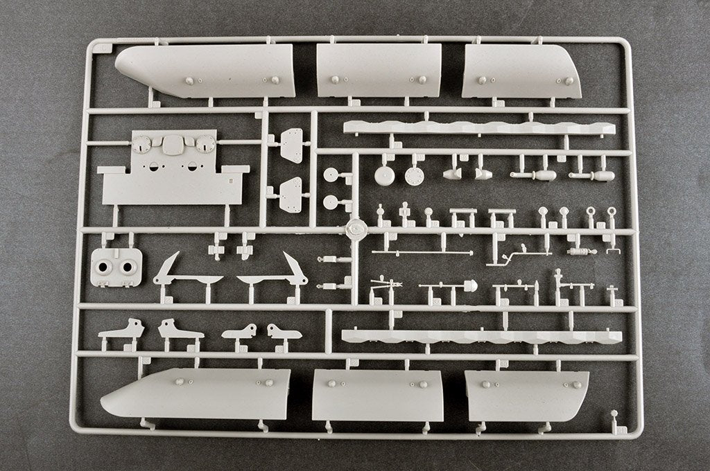 Trumpeter 09585 E-100 Flakpanzer w/12.8cm Flak 40 1/35 – zdjęcie 9