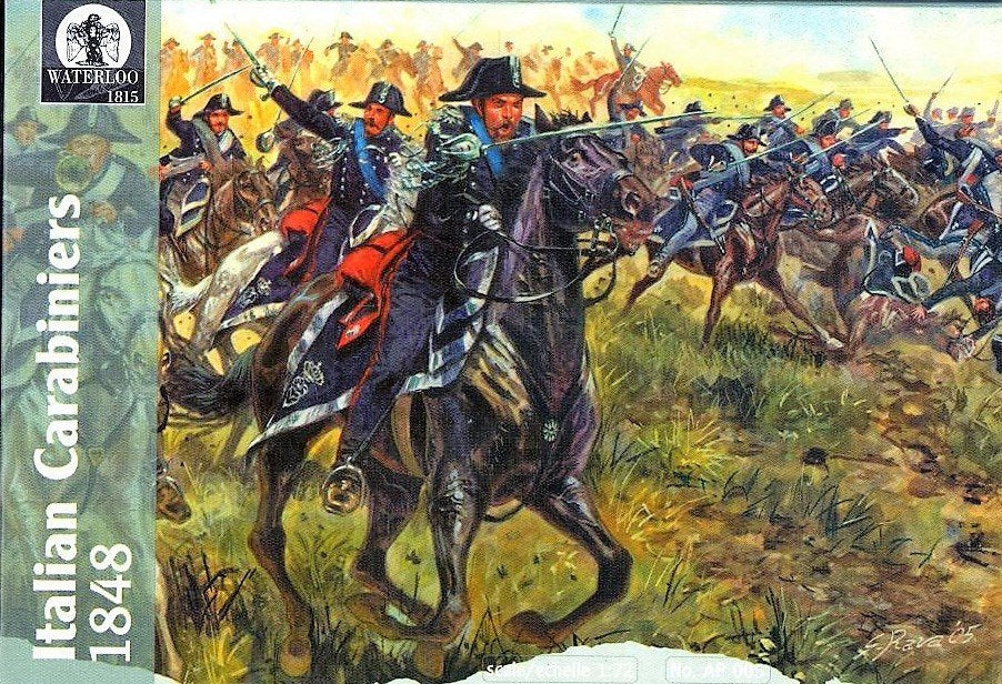 Waterloo 1815 AP005 Carabiniers italiens 1848 (1/72) 