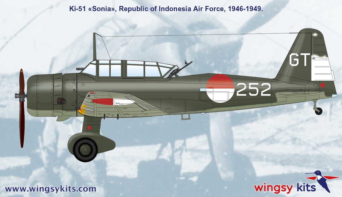Maquette Wingsy Kits D5-06 IJA Type 99 Ki-51 « Sonia » dans d&amp;#39;autres armées, échelle 1/48 – image 12