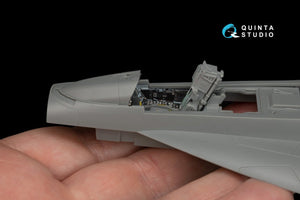 Quinta Studio QD48198 F/A-18E 3D-Printed &amp;amp; coloured Interior on decal paper (for Meng kit) 1/48 – imagen 4
