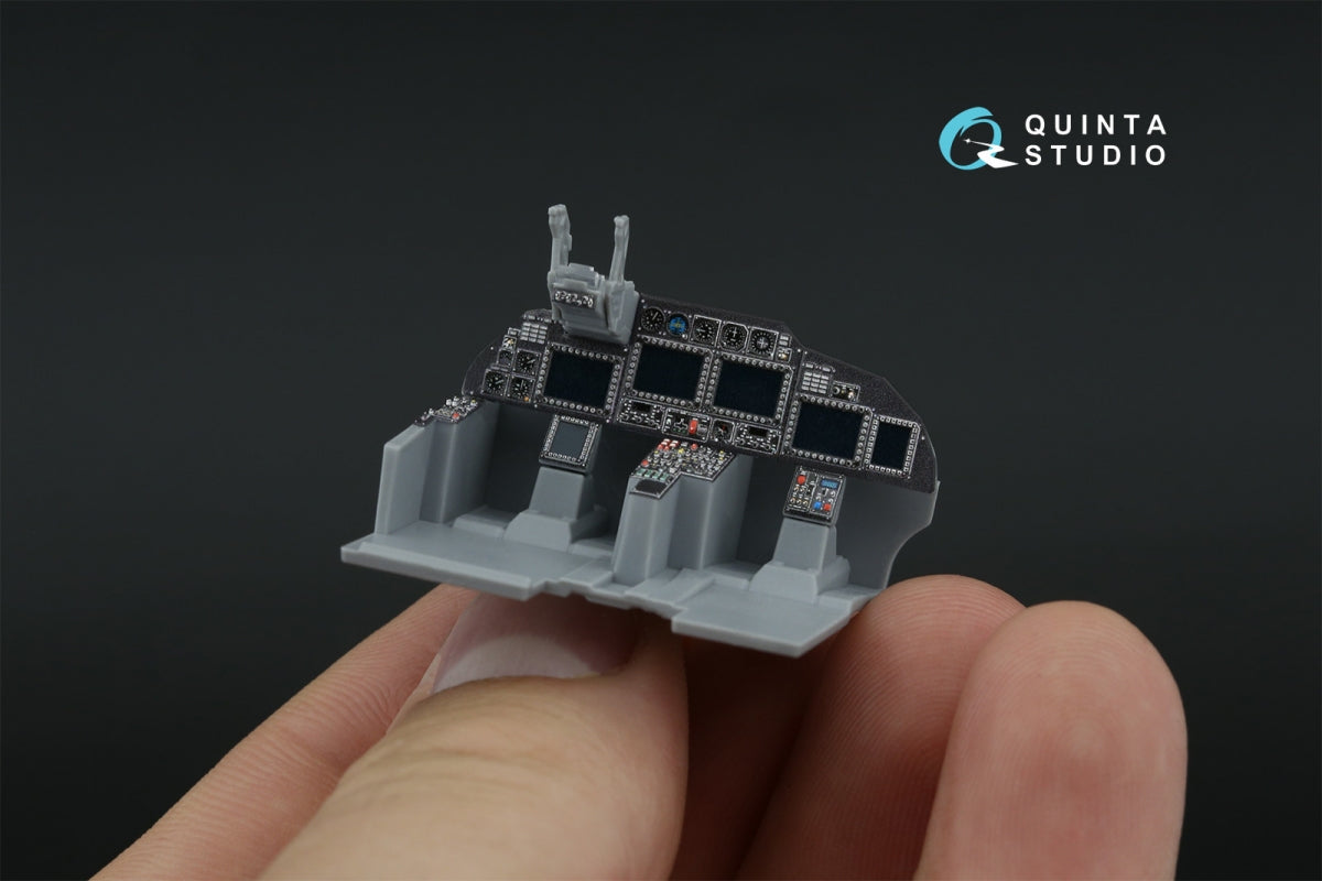 Quinta Studio QDS-48470 Ka-52 3D-Printed coloured Interior on decal paper (Zvezda) (Small version) 1/48 – imagen 11