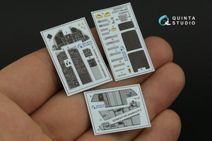 Quinta Studio QD48416 F-15C 3D-Printed colored Interior on decal paper (Academy) 1/48 – image 4