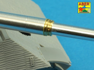 Aber 35L-215 Barrel for German 8,8cm Kw.K 43 (L/71) gun used on Tiger B Porsche turret-late for TAKOM model 1/35 – imagen 7