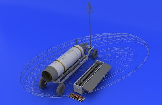 Lance-roquettes Eduard 648046 B-8M1 et chariot de chargement 1/48  – image 5