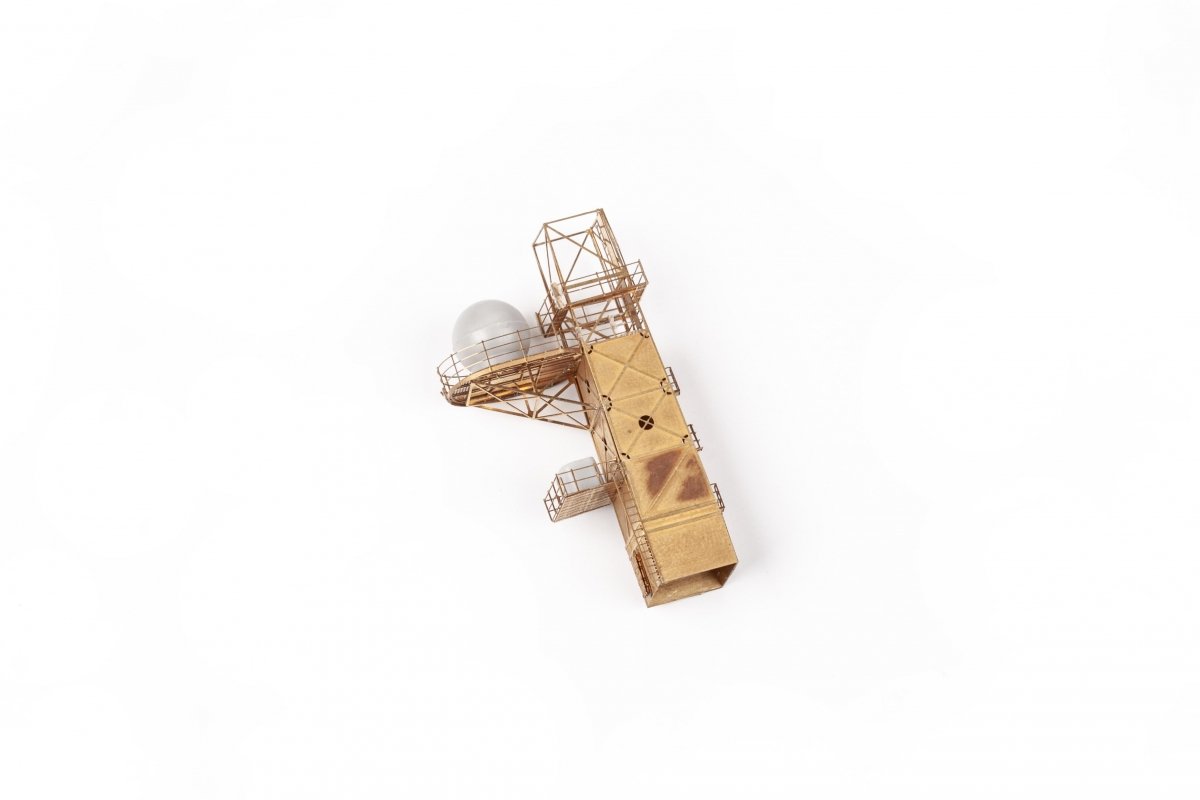Eduard 53285 USS Constellation CV-64 part 5 - island TRUMPETER 1/350 – imagen 8