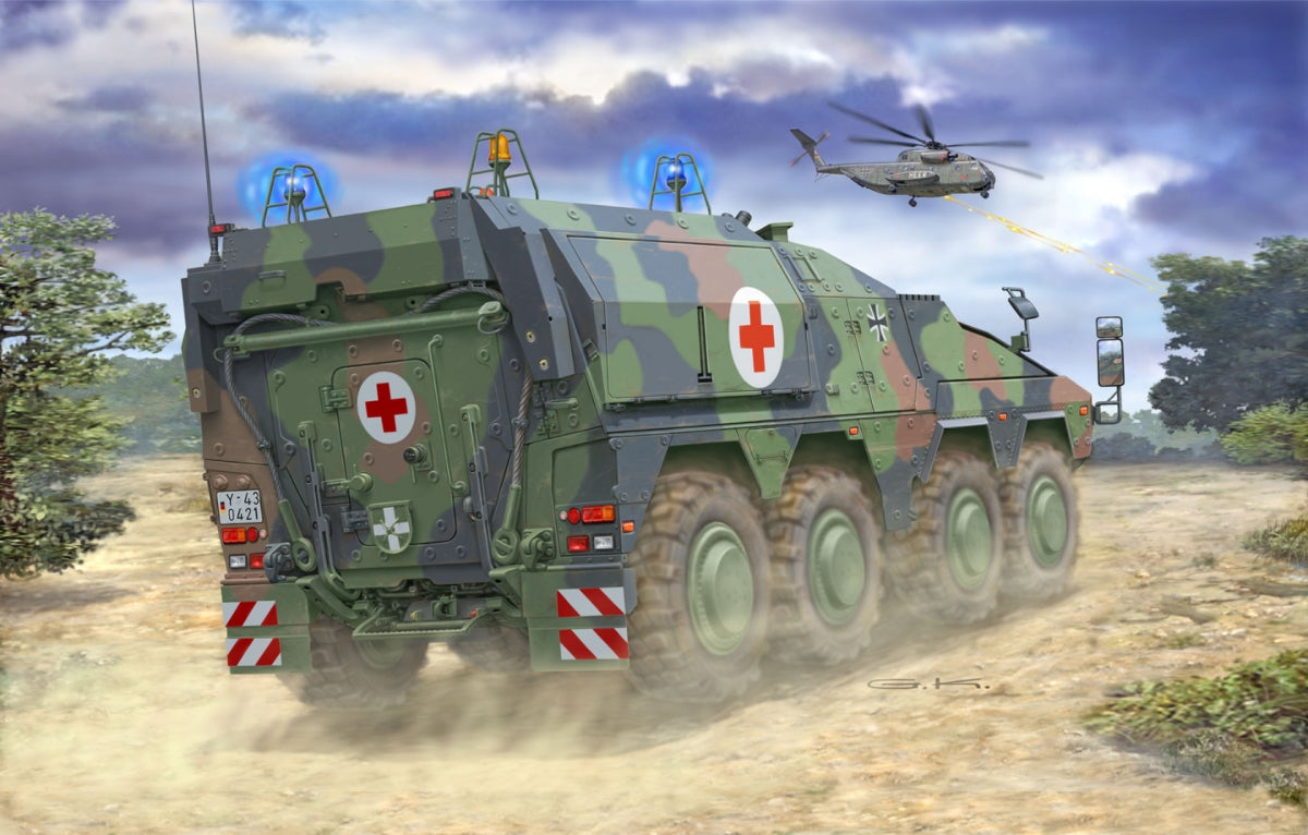 Revell 63362 GTK Boxer sgSanKfz Maquette Set 1 1/72 – image 2