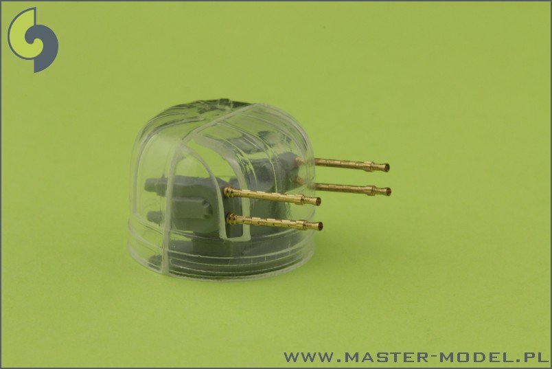 Master AM-72-031 British Mk 2 Browning .303 caliber (7,7mm) with flash hider (4pcs) – immagine 4