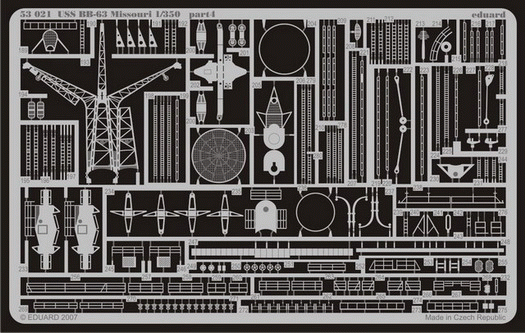 Eduard 53021 USS BB-63 Missouri 1/350 Tamiya – imagen 4