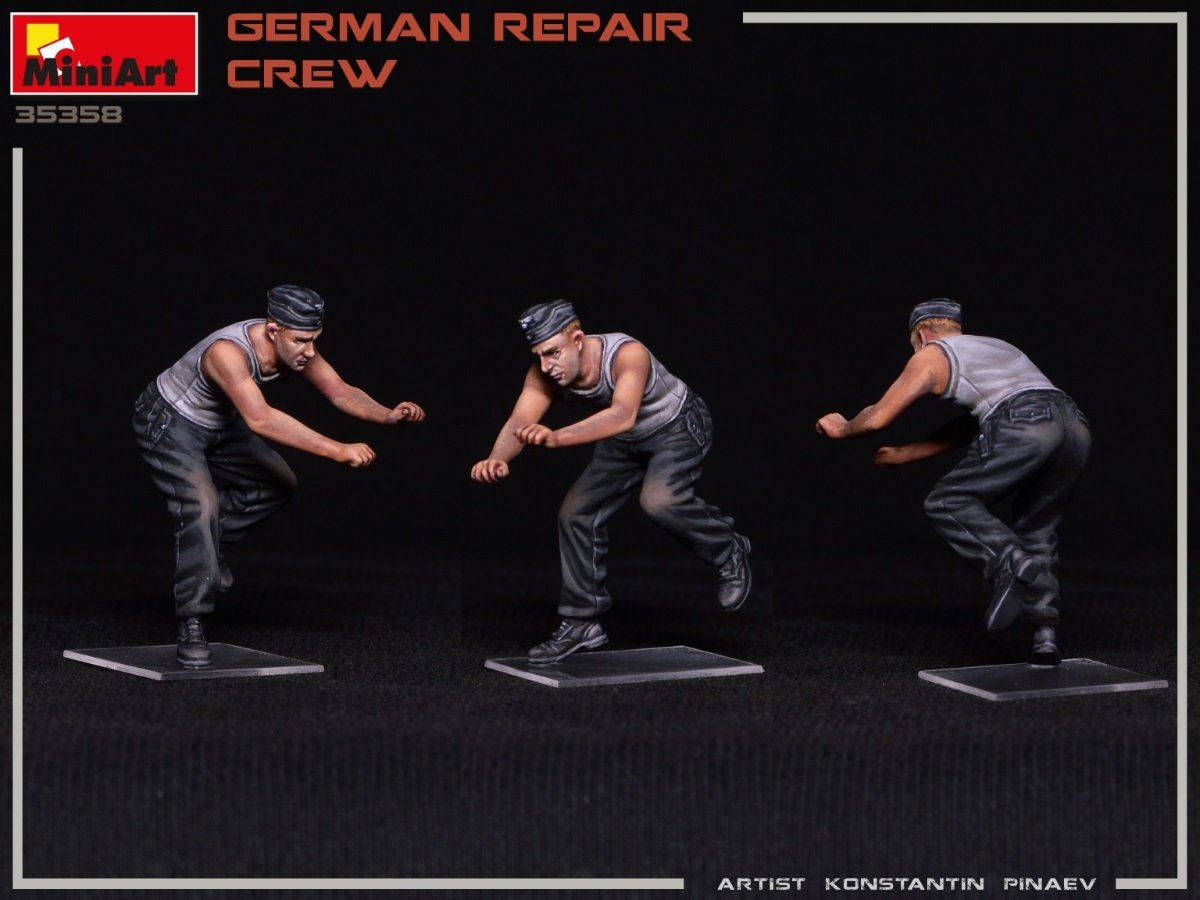 MiniArt 35358 GERMAN REPAIR CREW 1/35 – Bild 6