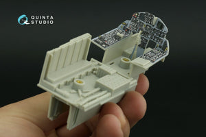 Quinta Studio QD32155 F-15C Early/F-15A/F-15J early 3D-Printed &amp;amp; coloured Interior on decal paper (Tamiya) 1/32 – imagen 11
