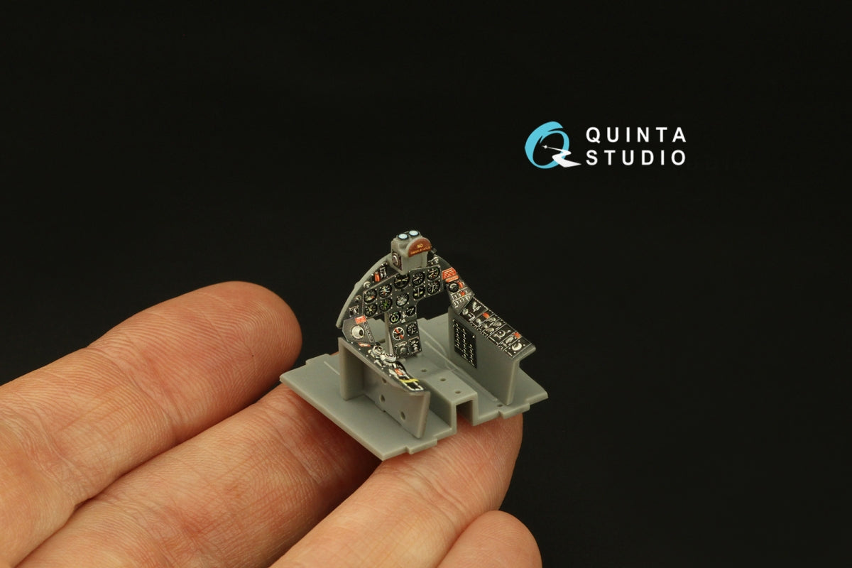 Quinta Studio QD48384 F8F-2 Bearcat 3D-Printed &amp;amp; coloured Interior on decal paper (Hobby Boss) 1/48 – imagen 9
