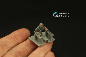Quinta Studio QD48384 F8F-2 Bearcat 3D-Printed &amp;amp; coloured Interior on decal paper (Hobby Boss) 1/48 – imagen 9