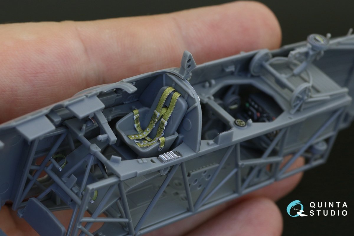 Quinta Studio QD48255 Swordfish Mk.I 3D-Printed &amp;amp; coloured Interior on decal paper ( Tamiya ) 1/48 – Bild 4