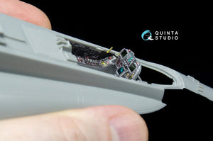Quinta Studio QD48040 F/A-18С (late) 3D-Printed &amp;amp; coloured Interior on decal paper (for Kinetic) 1/48 – Bild 2
