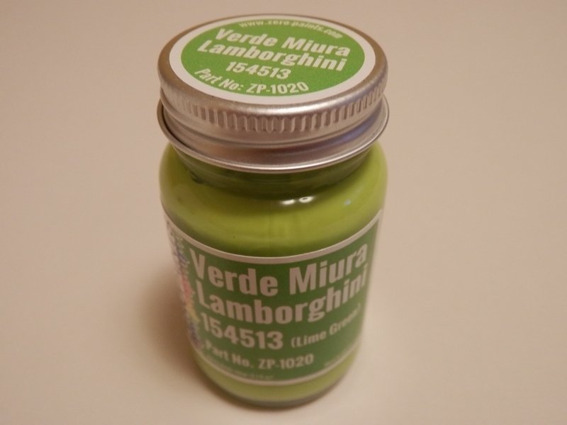 Zero Paints ZP-1020VERDEMIURA Lamborghini Verde Miura 154513 Paint 60ml – imagen 2