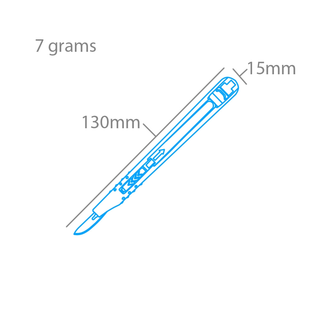Modelcraft PKN3216-15 Retractable Safety Knife Blade – zdjęcie 2