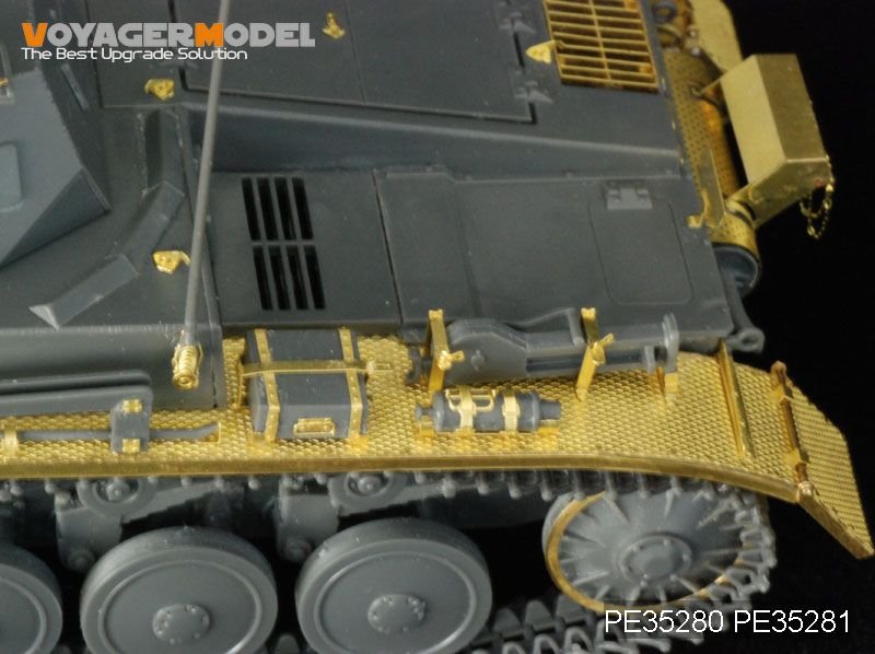 Voyager Model PE35281 German Pz.Kpfw.II Ausf.A/B/C Fenders for TAMIYA 35292 1/35 – imagen 7