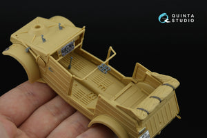 Quinta Studio QD+35141 Kubelwagen Type 82 3D-Printed &amp;amp; coloured Interior on decal paper (Tamiya) (with 3D-printed resin parts) 1/35 – zdjęcie 10