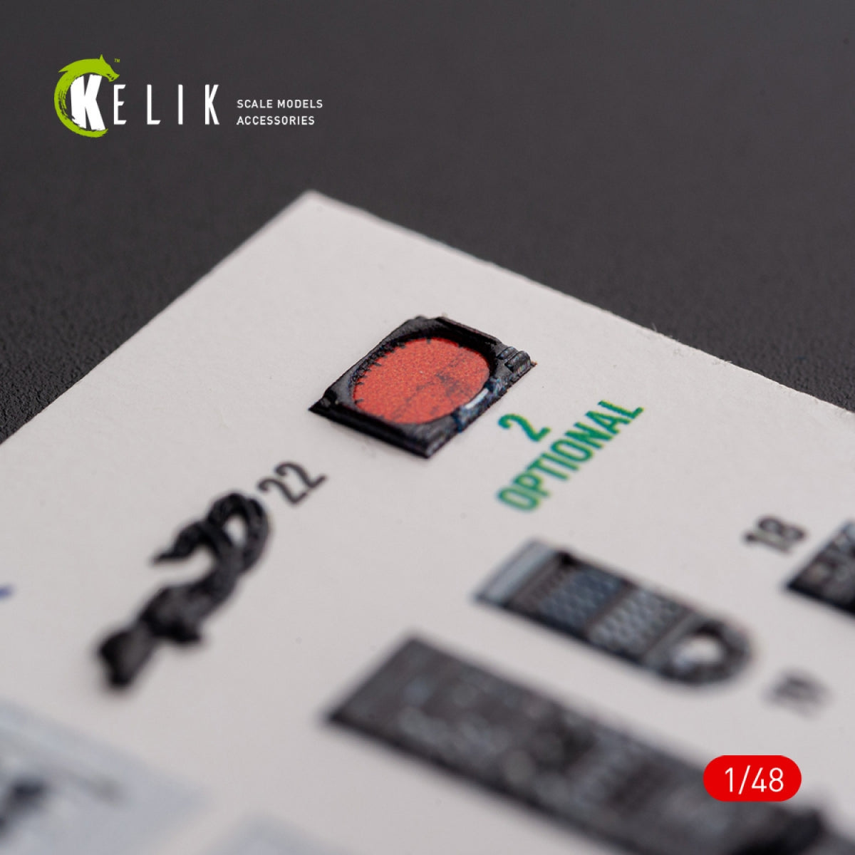 KELIK K48099 A-6A Intruder - interior 3D decals for HobbyBoss kit 1/48 – Bild 5