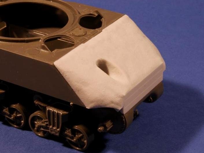 Panzer Art RE35-170 Concrete armor for M4A3 “Sherman” (VVSS suspension) 1/35 – image 2