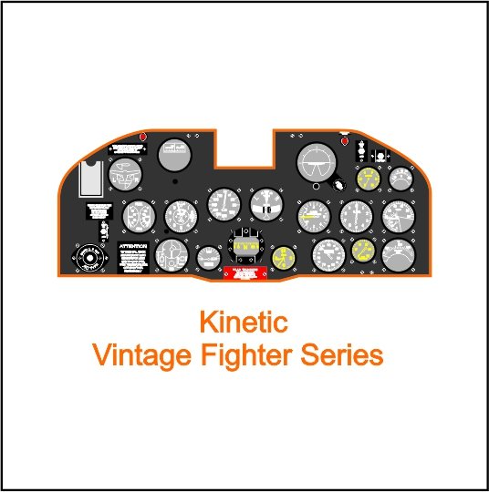 Yahu YMA2407 P-47 early Kinetic 1/24 – imagen 2