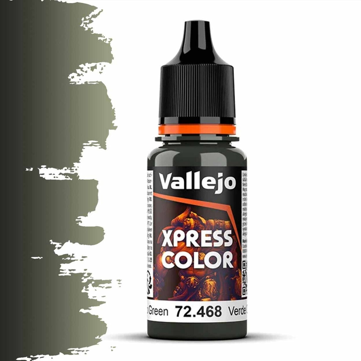 Vallejo 72468 Xpress Color - Peinture acrylique vert commando 18 ml