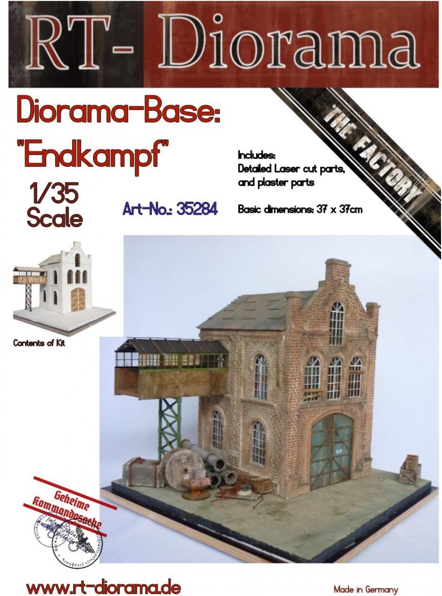RT-Diorama 35284 Diorama-Base: "Endkampf" 1/35