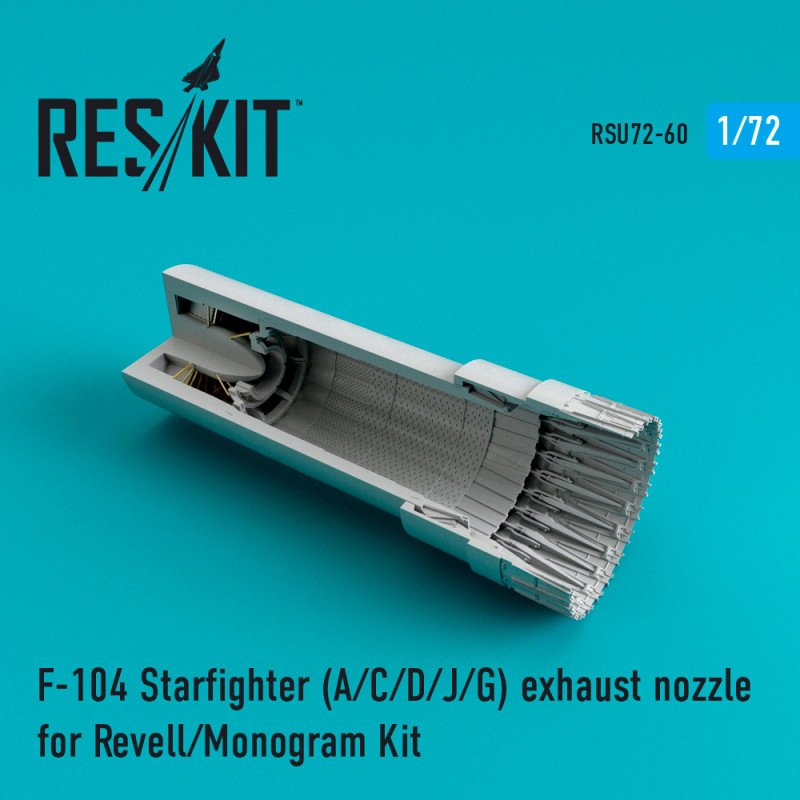 RESKIT RSU72-0060 Tuyère d'échappement F-104 A/C/D/J/G Starfighter pour Revell, Monogram 1/72