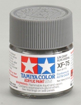 Tamiya XF75 IJN Gray (Kure Arsenal) (81775) Acrylic paint 10ml – imagen 2