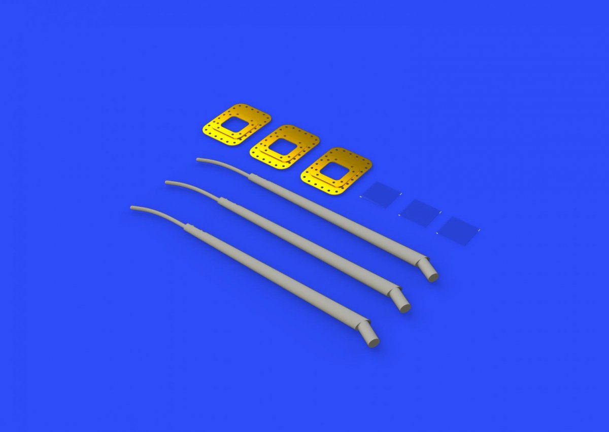 Eduard 648331 Luftwaffe FuG 16 antennas 1/48 – immagine 3